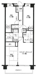 日神パレステージ東川口ヒルパークの物件間取画像